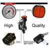 Compact Bicycle Bike Pump mountain Mini Inflator Tyre Tire Air Pressure Gauge UK