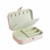 Leather Jewelry Box Organizer Portable Travel Jewellery Ornaments Storage Case