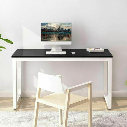 Large Computer Desk Office Study PC Writing Gaming Desk Workstation Dining Table