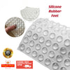100Pcs Silicone Rubber Feet Anti-Slip & Collision Clear Self Adhesive Sticky Pad