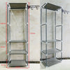 Clothes Rail Rack Garment Dress Coat Hanging Display Stand Shoe Storage Shelf UK