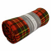Soft Warm 120x150cm Single Tartan Check Sofa Throw Bed Fleece Travel Car Blanket
