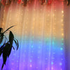 USB LED Flashing Curtain Window Light Home Bedroom Party Xmas Wedding Room Decor