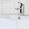 Modern Bathroom Basin Sink Tap Monobloc Mixer Taps Faucet Waterfall Chrome Brass