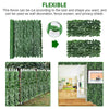 Artificial Screening Ivy Leaf Hedge Panels On Roll Privacy Garden Fence 1m x 3m