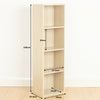 SALE 4 Tier Wooden Oak Cube Bookcase Storage Display Unit Modular Shelving