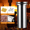 Graphite Crucible 3KG High Purity for Gold Melting Furnace Foundry 2 Edges