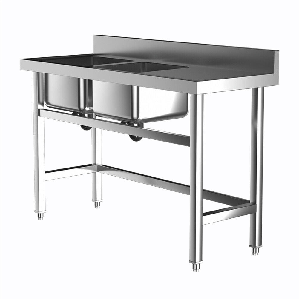 Catering Sink Commercial Stainless Steel Kitchen Double Tripel Bowl Dr catering-sink-commercial-stainless-steel-kitchen-double-tripel-bowl-dr
