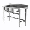 Catering Sink Commercial Stainless Steel Kitchen Double Tripel Bowl Drainer Unit
