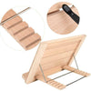 Wooden Book Rest Stand Reading Desk Document Holder Adjustable Rack Cookbook