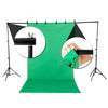 Adjustable Photography Background Support Stand Backdrop Crossbar Kit 3Clip