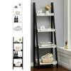 4 Layers Ladder Shelf Corner Shelving Unit Floor Standing Bookcase Rack Whatnot