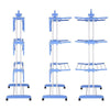 Foldable Clothes Airer 3 Tier Horse Drying Rack Laundry Washing Hanging Garment
