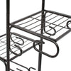 Corner Rack Metal Plant Pot Stand Flower Outdoor Display Shelf Patio Home Garden