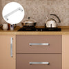 20x 128mm T Bar Brushed Steel Knob Kitchen Cupboard Cabinet Drawer Door Handles