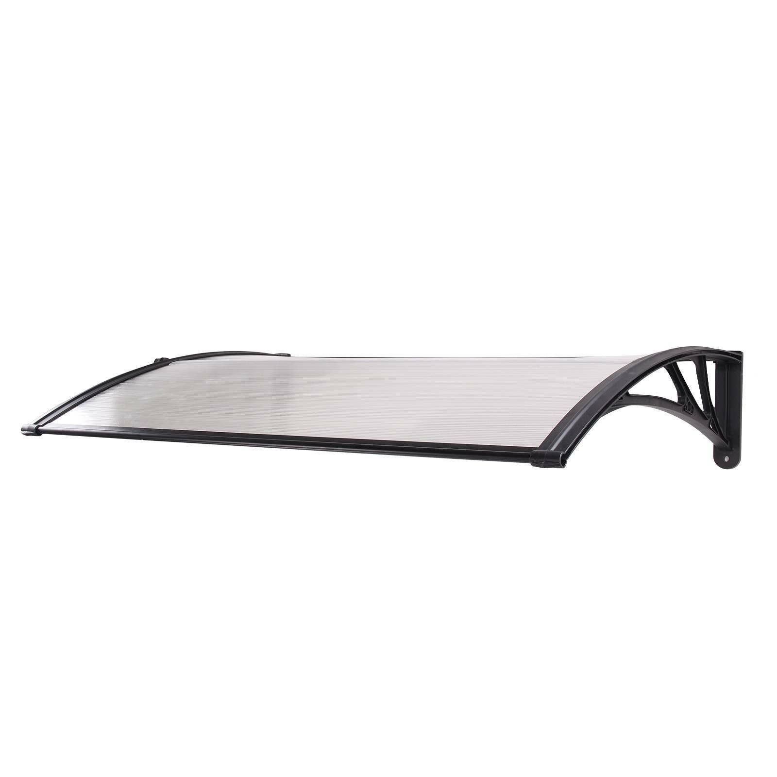 NEW DOOR CANOPY AWNING SHELTER FRONT AND BACK DOOR AWNING POLYCARBONATE UK