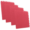 10mm Thick EVA Foam Floor Mat 4pcs Interlocking Tiles Yoga Gym Playpen Flooring