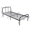3FT Single Metal Bed Frame with Strong structure Bedstead Black For Home Bedroom