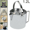 1.2L Outdoor Camping Hiking Picnic Cooking Set Pot & Lid Pan Cookware UK
