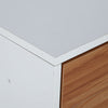 2 Drawers Wooden Bedside Table Cabinet Nightstand Side Storage Bedroom Furniture