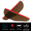 Pair Car Rear View Side Mirror Rain Board Eyebrow Guard Sun Visor Accessories