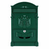 Large Retro Mailbox Wall Mounted Post Box Letterbox Outdoor Lockable With 2 Keys
