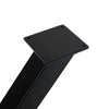 Industrial Steel Table Legs Cross Support Feet for Round/Rectangl