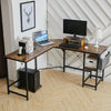 L Shape Corner Computer Desk Laptop PC Study Table HomeOffice Workstation Gaming