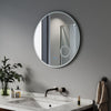 Round LED Bathroom Mirror Demister Pad Touch Sensor Magnifying With Plug 600mm