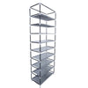 Shoe Rack Storage Organiser Cabinet Stand 20 Pairs Dustproof Black Brown Grey