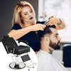 Hydraulic Barber Chair Salon Chair Height Adjustable 360° Swivel Reclining Back