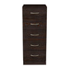 5 Drawers Chest of Drawers Narrow Tall Cabinet Bedroom Hallway Storage Furniture