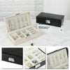 Portable Jewellery Box Organizer Travel Boxes Jewelry Ornaments Storage Case UK