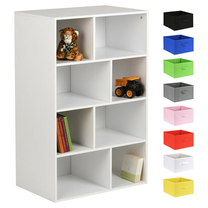 Hartleys White Cube Kids Bedroom Unit & Storage Box Shelves Childrens Furniture