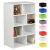 White Cube Kids Bedroom Unit & Storage Box Shelves Childrens Furniture