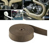20M TITANIUM EXHAUST HEAT WRAP EXHAUST MANIFOLD GOLD HIGH TEMP INSULATING TAPE