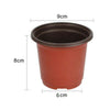 Terracotta Plastic Plant Pot Flower Pots 9 x 8 x 6 cm Wholesale Retail UK Stock