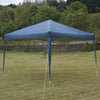 New 3x3m Waterproof Outdoor Pop Up Gazebo Marquee Canopy Party Wedding Tent Blue
