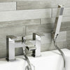 Waterfall Designer Bathroom Taps Basin Bath Mixer Filler Shower Tap Set Chrome