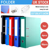 1-10Pcs A4 Metal Ring Binder 75mm Lever Arch File Document Folder Filing Storage