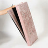 Crushed Velvet Diamante Ottoman Storage Box Folding Stool Space Saving Pink Grey