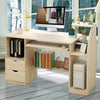 Modern Computer Desk with Drawers Shelf Study PC Table Home Office Workstation