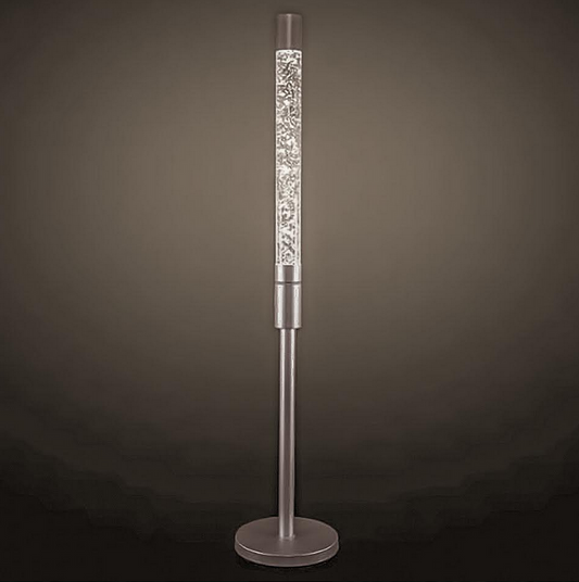 Large Lava Lamp Silver Glitter Light Floor Lamp Motion Home Decoration Tall Gift