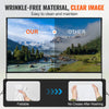VEVOR Projector Screen with Stand 150 inch 16:9 4K 1080 HD Movie Screen Tripods