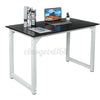 Computer Home Desk Office PC Laptop Writing Table Workstation Study Wood Metal