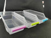 4Pcs Fridge Storage Box Plastic Container Holder Tray Fruits Veg Food Rack Set