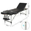 Mondeer 2/3 Folding Portable Lightweight Massage Table Salon Beauty Tattoo Couch