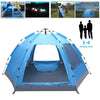 Pop Up Tent Automatic 3-4 Man Person Family Tent Camping Festival Shelter Beach