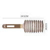 Detangling Hairbrush Nylon Bristle Hair Women Scalp Massage Comb Hair Brush Comb
