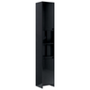 High Gloss Bathroom Tallboy Cabinet Modern Cupboard Storage Shelf Furniture Unit